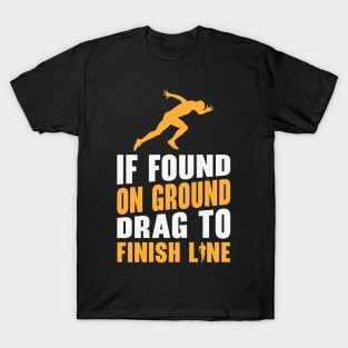 Running Runner Jogging T-Shirt